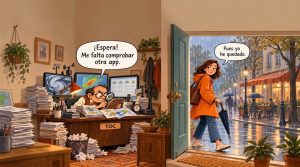 Ilustración sobre el tratamiento del TOC y la terapia de Exposición con Prevención de Respuesta (EPR) para superar las comprobaciones obsesivas.⁠